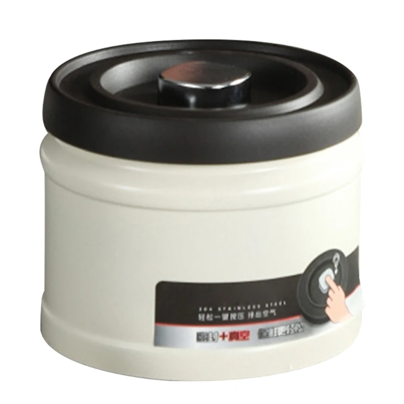 Practical Vacuum Seal Container Storage Jar with Vacuum Seal Lid Dropshipping