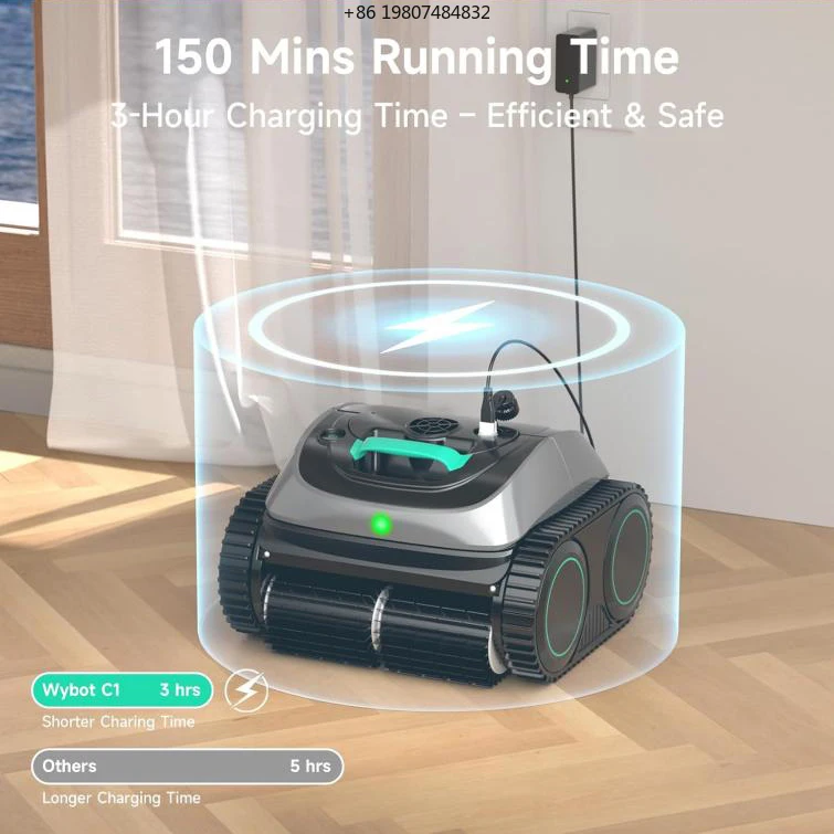 

Cleaner Robot-High Suction Large Area Coverage Factory Direct Automatic High Quality Wireless Underwater Pool