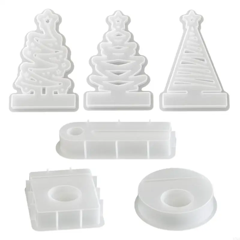 Flexible Candle-Making Mould for Decorative Creations, Home DIY Work, Craft Classes and Repeat Holiday Projects 87HA