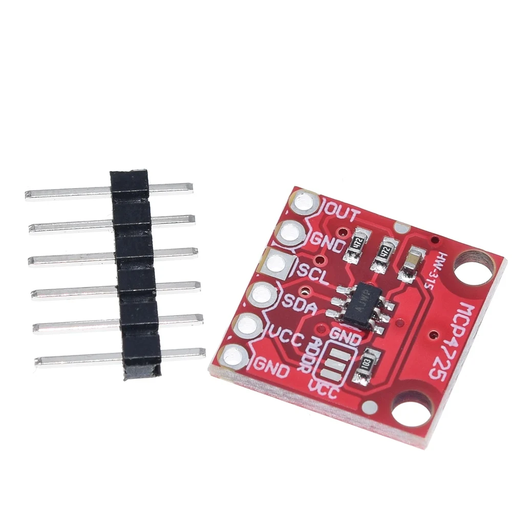 1/3PCS MCP4725 12Bit I2C DAC Digital Converter Module Digital To Analong EEPROM Development Board For Arduino 2.7V-5.5V