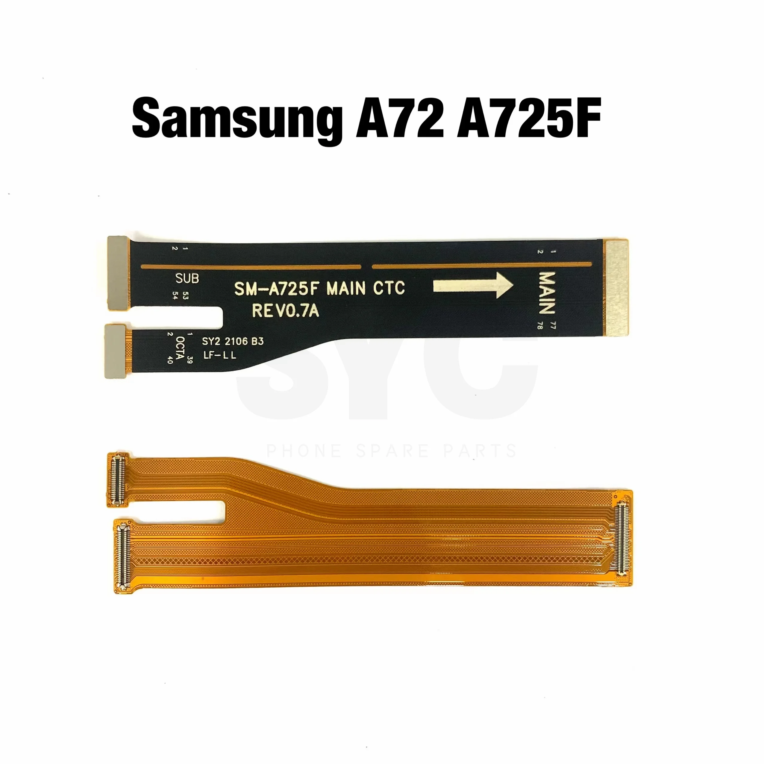 

Main Motherboard Flex Cable For Samsung A72 A725 Mainboard Flex Replacement parts