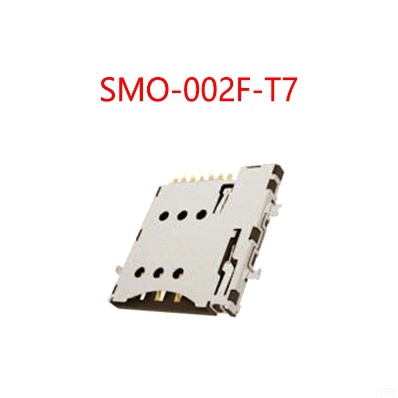 

2PCS/Lot Micro SIM Card Connector SMO-002F-T7 Socket Patch Self-piercing SIM Card Slot Socket