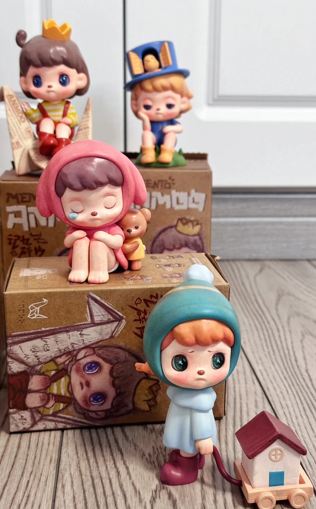 Anmoo Memory Fragments Series Cute Anmoo Mini Dolls Action Figure Model Suprise Gifts Kids Toys Collectible Toys