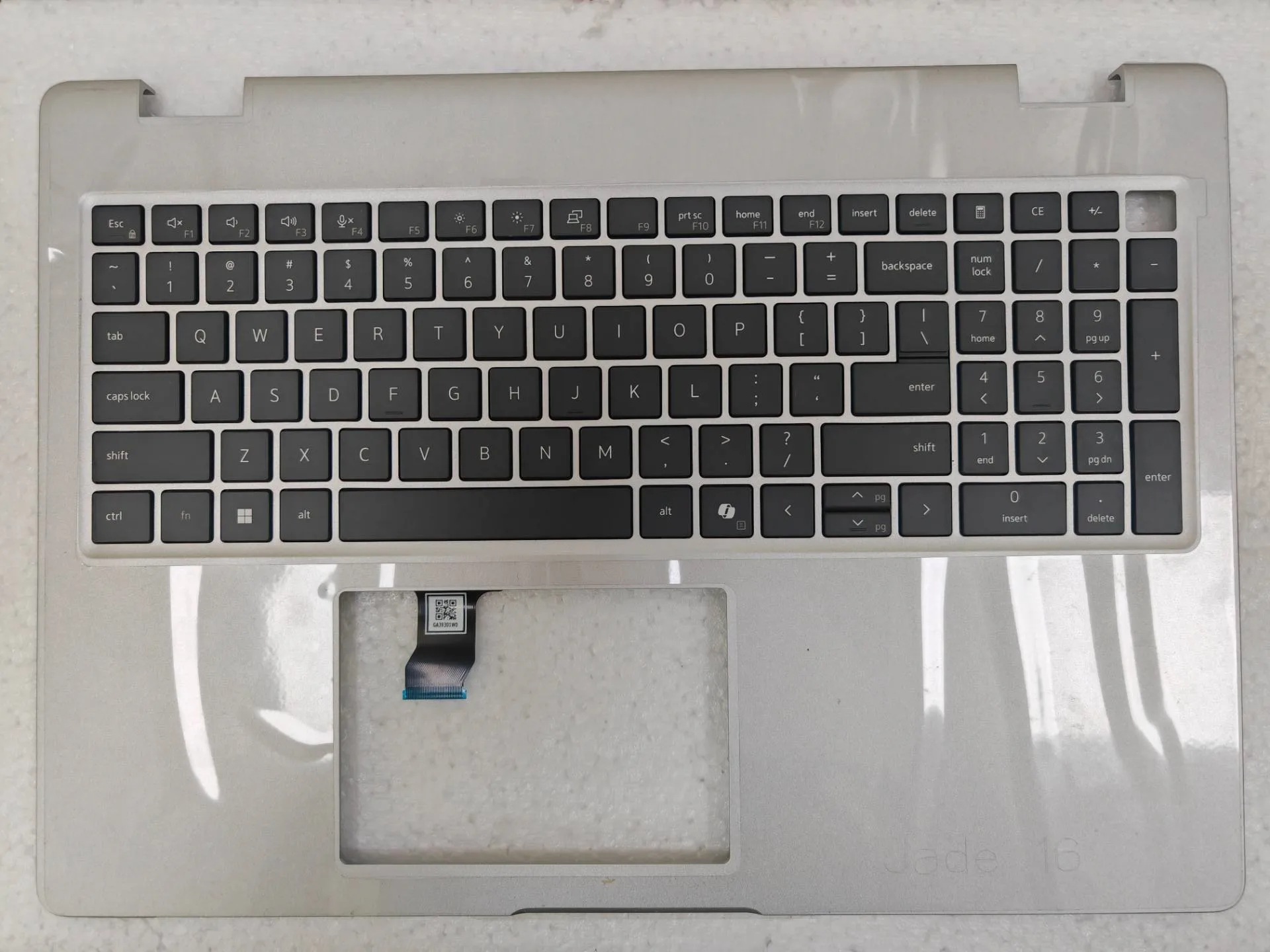 

Upper Palmrest US Keyboard for Dell pro 16 BW2A01