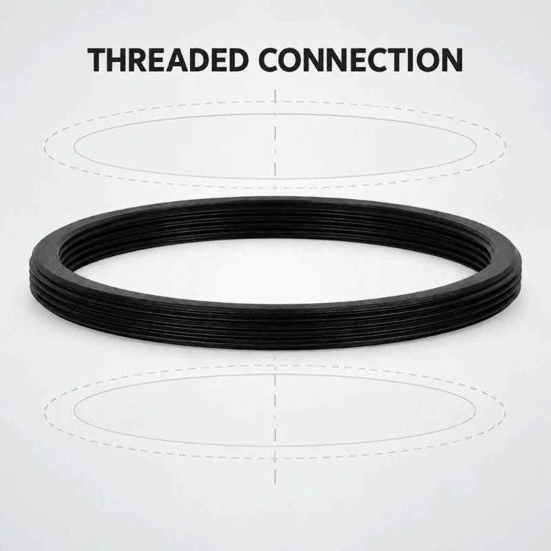 M58-M65 Lens Conversion Rings, Thread Adapter for Industrial Lens Modification, Equipment Configuration, Lens Repair, and 896C
