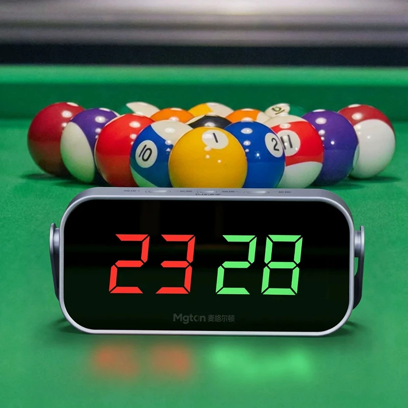 Portable Billiards Electronic Scoreboard Multifunctional Billiards Scorer Small Billiard Scoreboard Professional Sports Parts