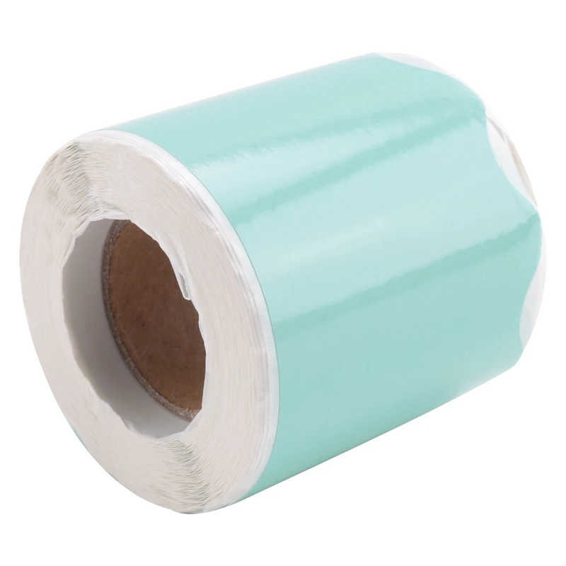 sticker Label Mintgroen Geschulpte Rolrand Stickerversiering - 50Ft - Versier Bulletin