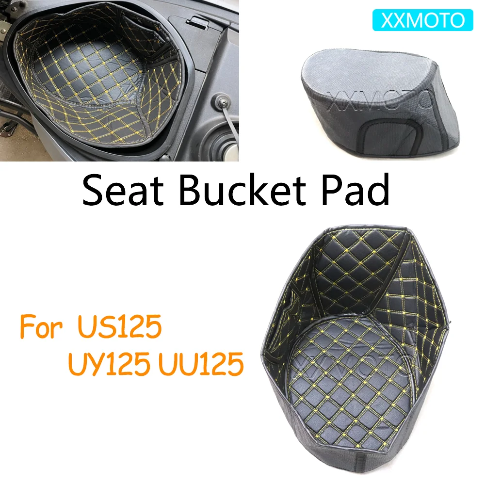 

For SUZUKI US125 UY125 UU125 US UY UU 125 Motorcycle Seat Bucket Pad Storage Box Pad Cargo Luggage Trunk Protector Cover