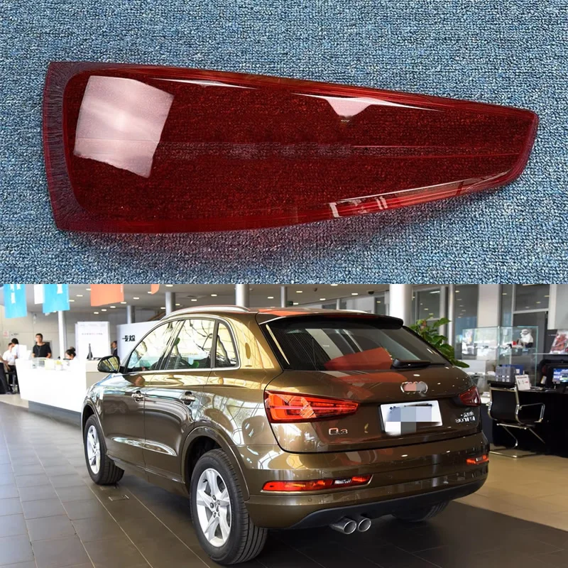 

For Audi Q3 2016 2017 2018 Car Accessories Rear Taillight Shell Tail Lamp Cover Brake Lights Mask Replace Original Lampshade