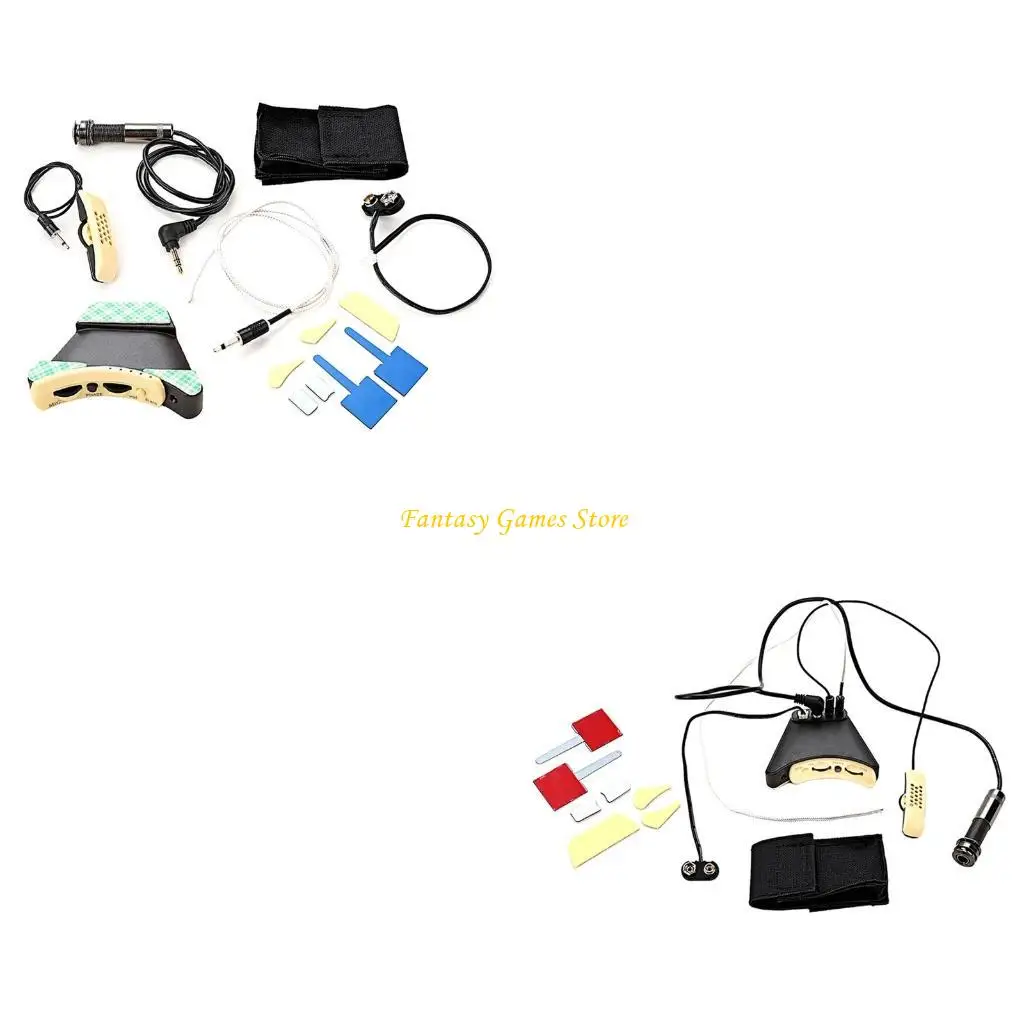 

Folk Acoustic Guitar Pickup Microphone Sound Hole Equalizers Piezo Pickup