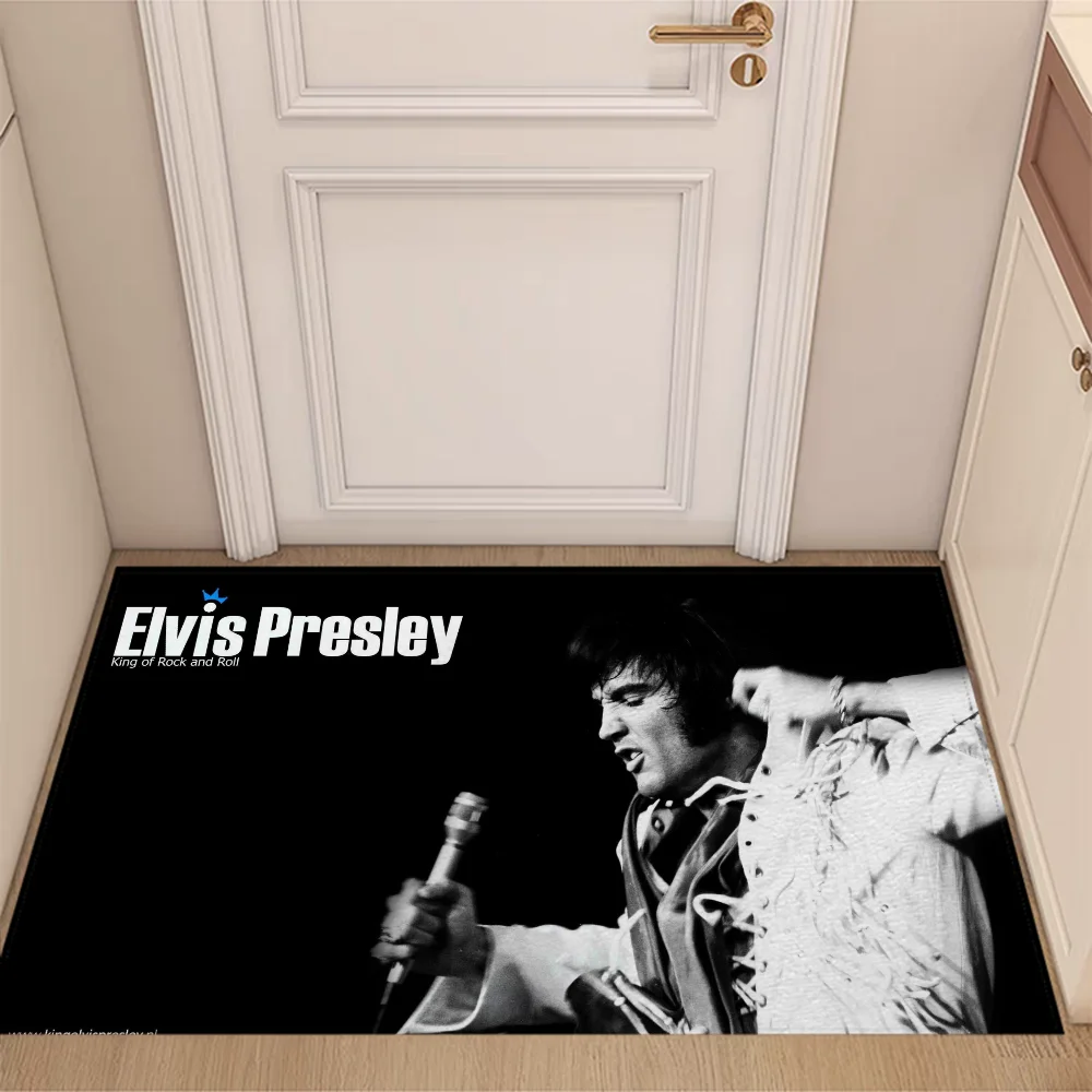 Elvis Entrance Mat for Hallway on the Floor Cute Carpet Outdoor Doormat Entrance to Home Accsessories Cute Room Decor Carpets