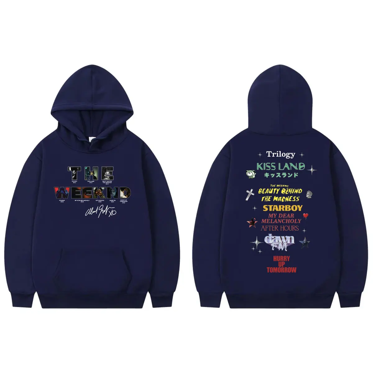 The Weeknd Hurry Up Tomorrow Album Merch Hoodie Men Women Hip Hop Fashion Hooded Sweatshirts Harajuku Y2k Oversized Pullovers
