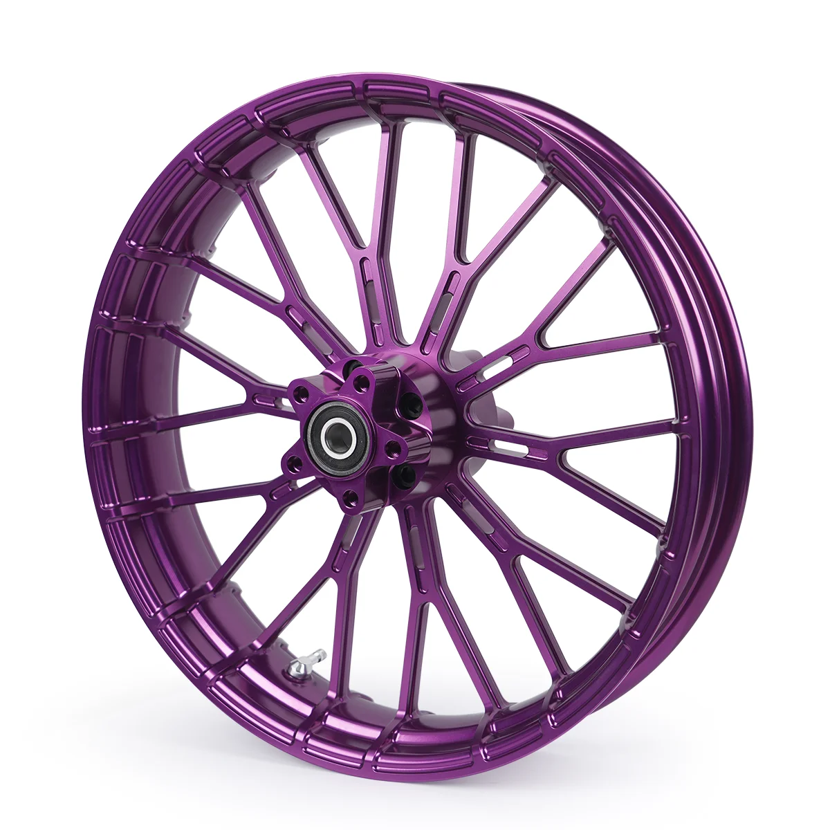 

18*3.5 Purple Rear Motorcycle Wheels Aluminum Alloy Forged Wheel Rim Hub For Harley 2006-2008 Touring Models