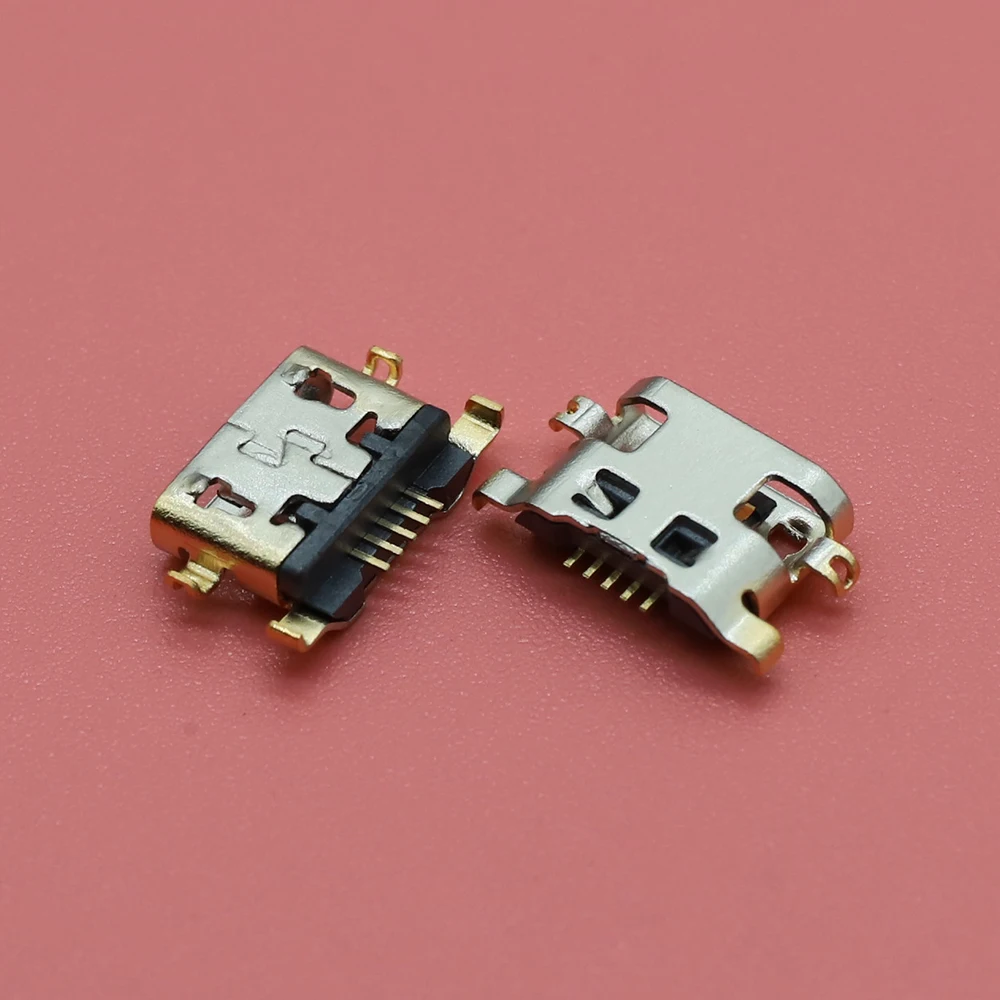 100 Stuks Voor Alcatel One Touch Pop C7/3/5/10 C5/3C/C3 Hero 2/N3/2C Idol 5/S/mini USB Charger Plug Dock Poort Opladen Connector