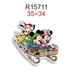 

Lovely Cartoon Christmas Disney Mickey Minnie Mouse Theme Resin Phone Cases 10 PCS
