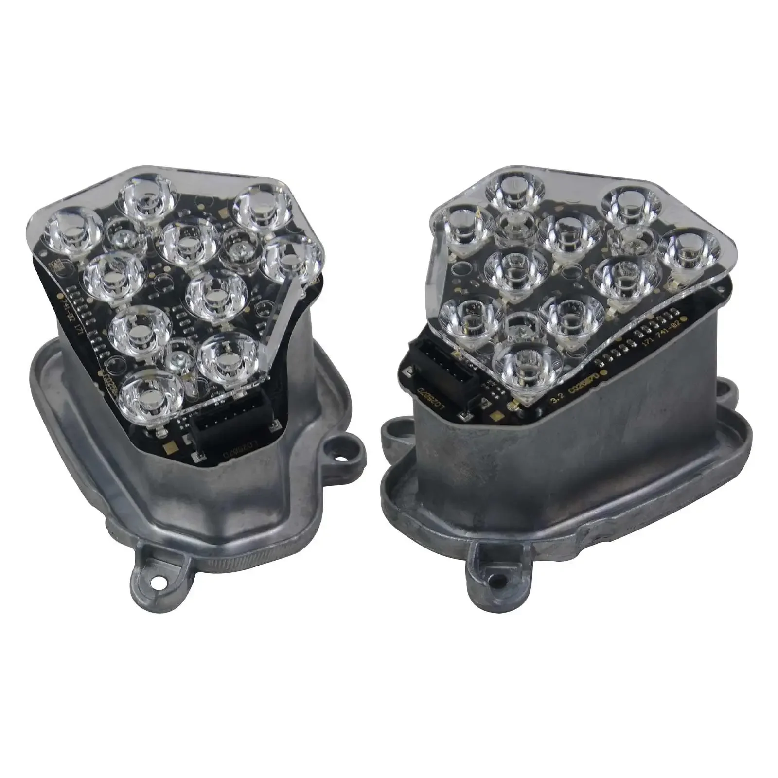 2 Stück Links+Rechts Blinker-LED-Modul Xenus-Einheit 63117271901 63117271902 für BMW 5er F10 F18 2009-2013 Scheinwerfer-LED-Einheit
