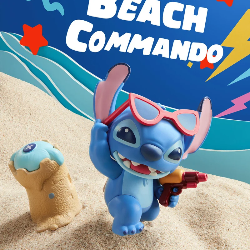 De nieuwe Miniso Stitch "Waar is klein goud?" Serie Blind Box beeldje, tafeldecoratie en cadeau