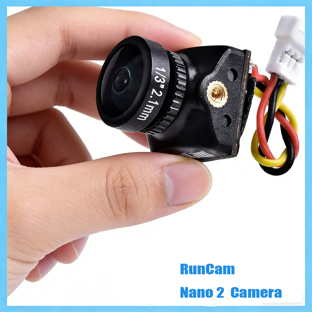 RunCam Nano 2 FPV Camera 2.1/1.8mm(M8) 155°/170° FOV 700TVL CMOS NTSC Mini For FPV Racing Drone Quadcopter