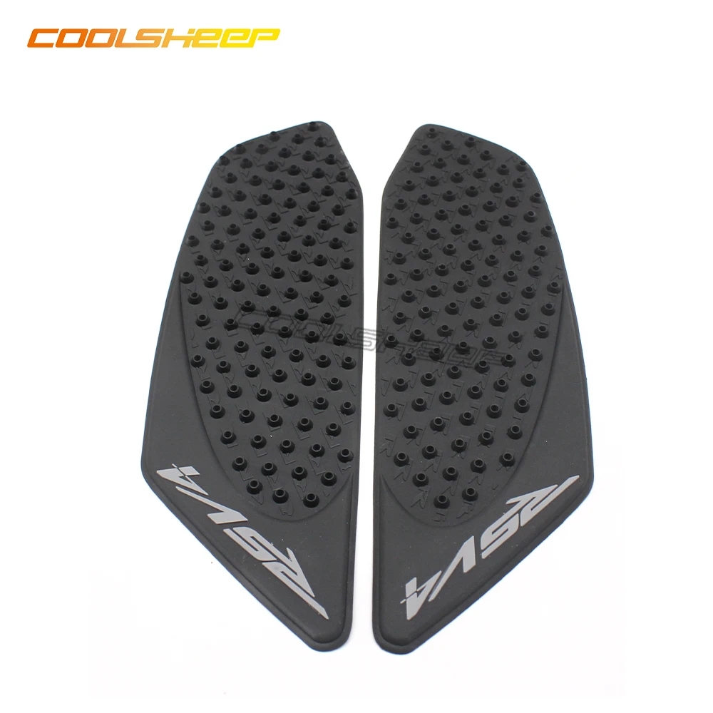 

RS V4 Tankpad Motorcycle Stickers Anti Slip Tank Pad 3M Side Gas Knee Grip Traction Pads Accessories For Aprilia RSV4 2010-2017