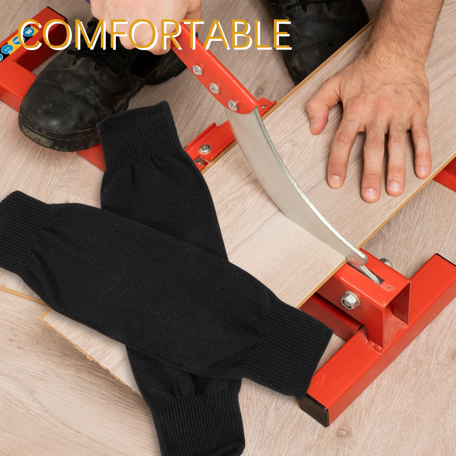 

Cut Resistant Arm Sleeve Breathable Forearm Protection For Gardening Woodworking Agriculture Work Use Men Women