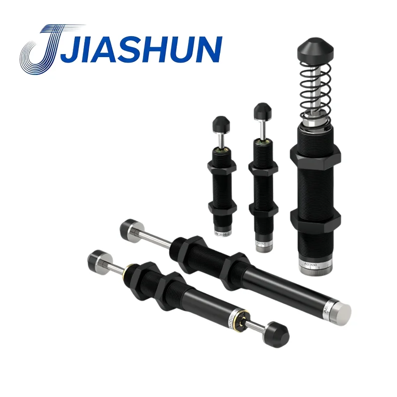 AD Series Hydraulic Adjustable Buffer Damper Pneumatic Shock Absorber AD Adjustable Damper AD1410 AD1416 AD2025