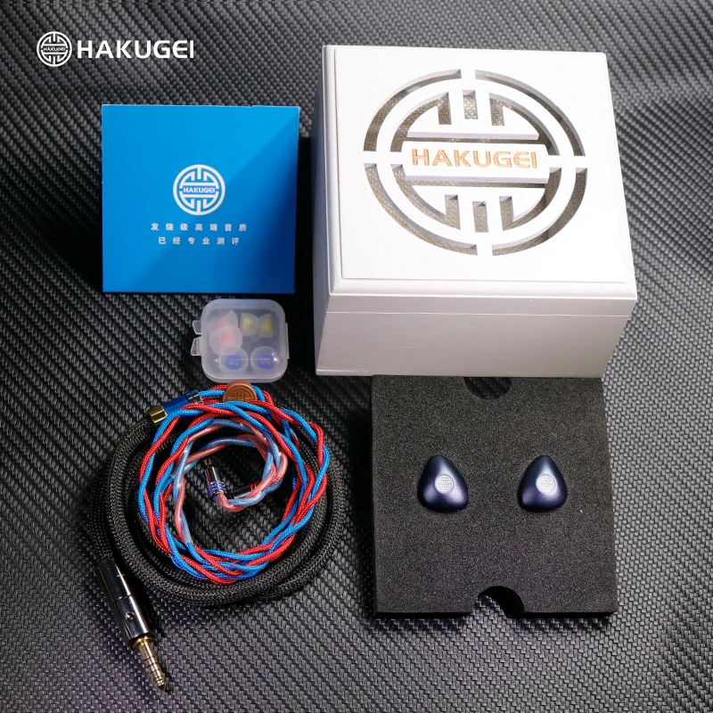 HAKUGEI-Midnight 4 المحرك المتوازن، ديناميكي واحد، 4BA + DD Hifi شاشة موسيقى، عشاق صوت الاستوديو، سماعات أذن ستيريو باس #5