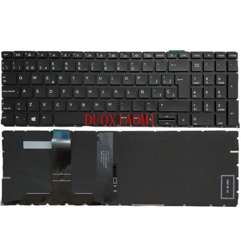 

Laptop NEW FOR HP Probook 450 G9 455 G9 Spanish/Latin Keyboard Backlit