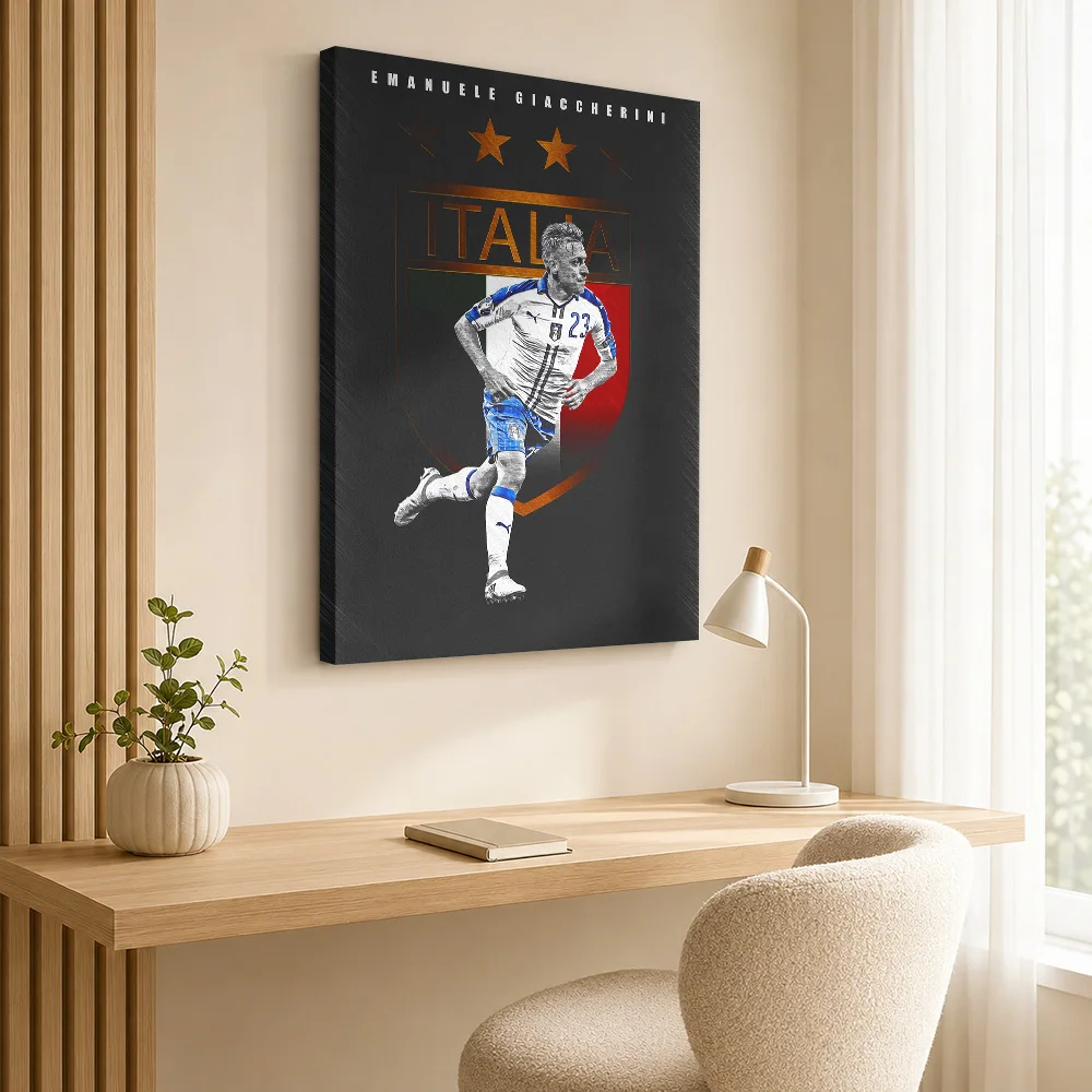 Emanuele Giaccherini Italy Canvas Print Poster Custom Modern Aesthetic Wall Paintings Decoration for Dining Room Ready to Hang