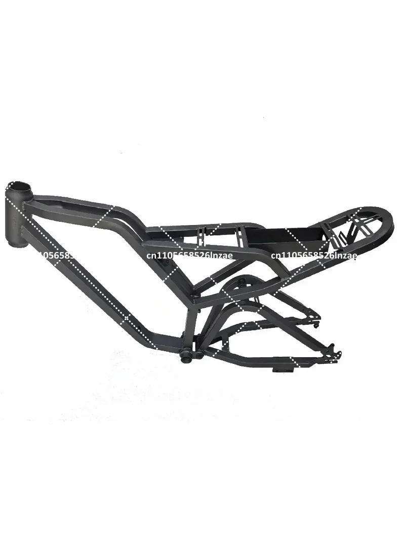 Afbeelding 4: Vintage 20 inch elektrische fietsframe sneeuw off-road motorfiets e-bike frame