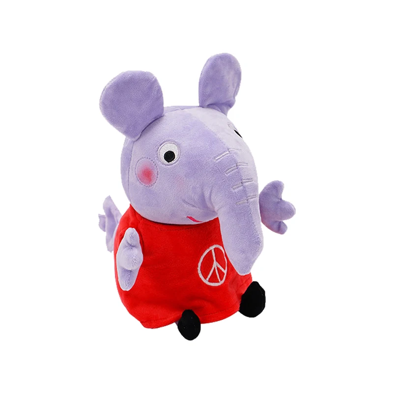 28CM Peppa Pig Forever Friends Plush Toy Anime Figures Emily Candy Suy Richard Pedro Dennie Kids Plushies Doll Birthday Gifts
