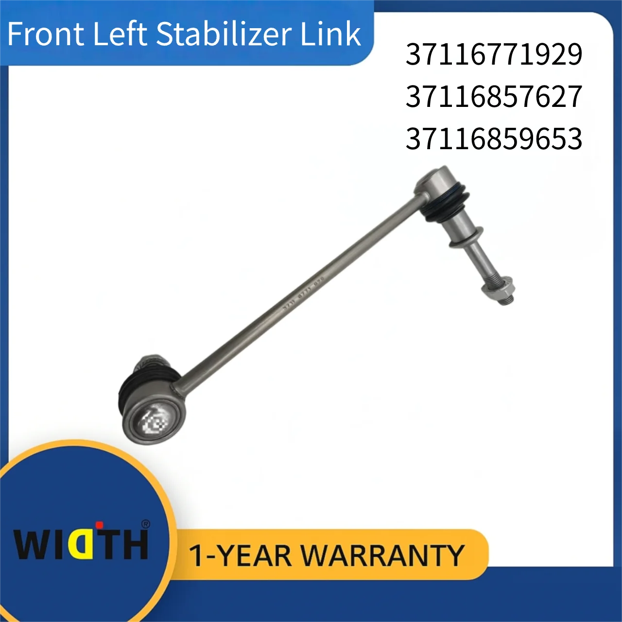 

37116771929 37116857627 37116859653 Front Left Stabilizer Link for BMW XDrive X5 X6 SDrive 2008-2015 | OE Replacement