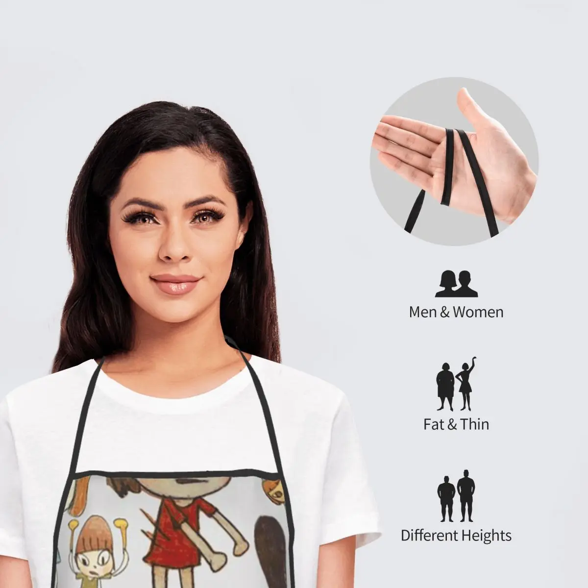 Yoshitomo Nara tablier Chef cuisine cuisson Tablier bavoir imperméable cuisine nettoyage tablier pour femmes hommes peinture