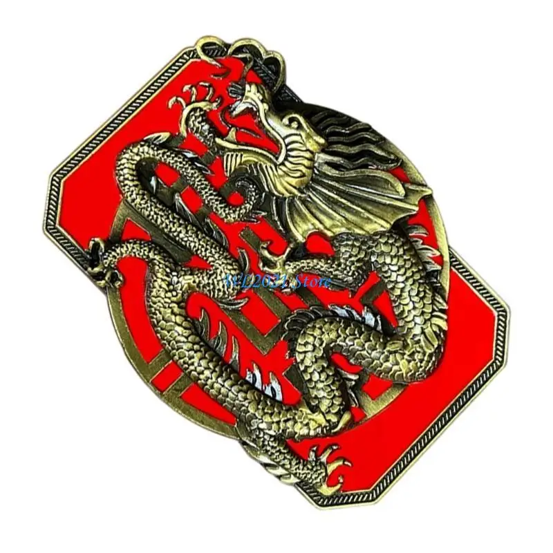 

G5GC Винтажный китайский стиль замены замены для взрослых для взрослых подростков ремень DIY Unisex