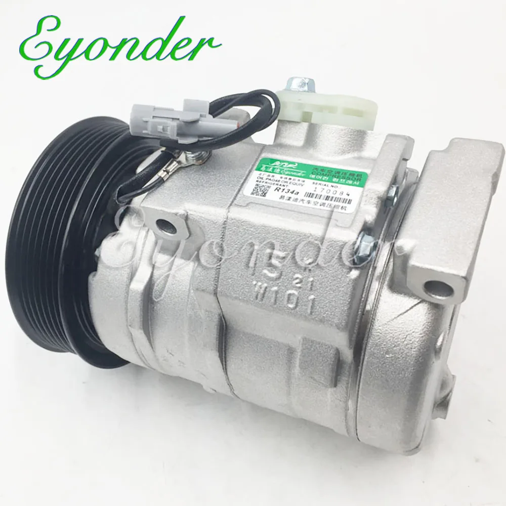 10S15C A/C Air Conditioning Compressor Cooling Pump for Toyota Hilux Vigo Fortuner 447190-3230 447220-4713 447190-3170 447224713