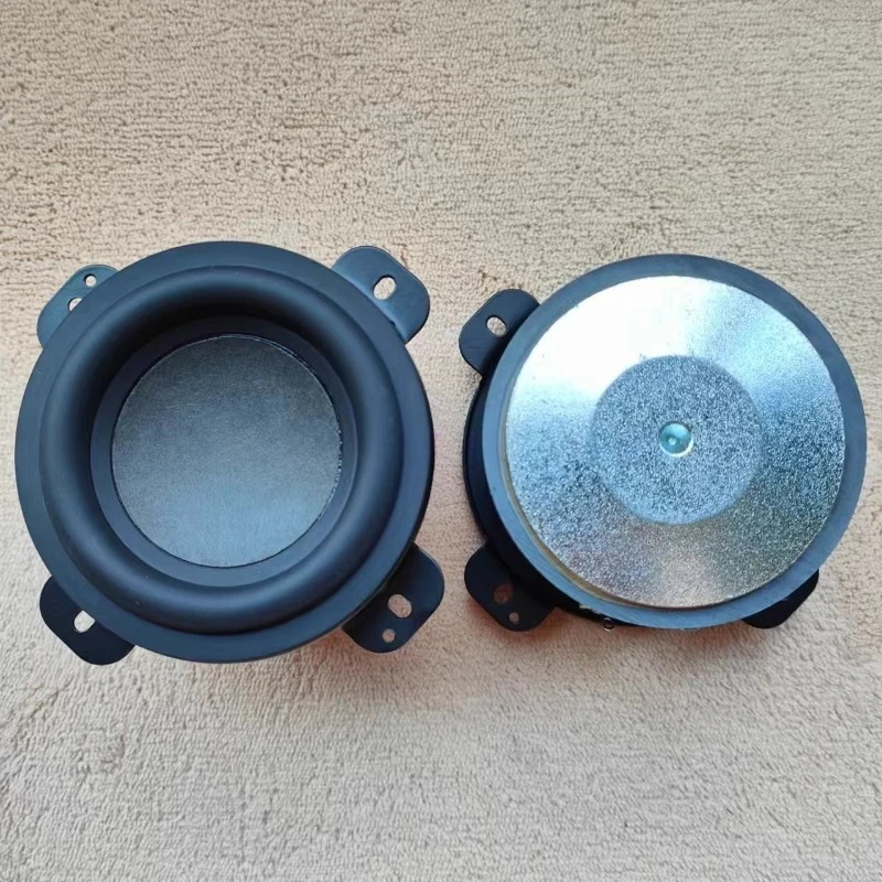 SOTAMIA 2Pcs 3.5 Inch Subwoofer Audio Speaker 4 Ohm 50W DIY Bluetooth Speaker Hifi Music Loudspeaker for Harman Caton Citation