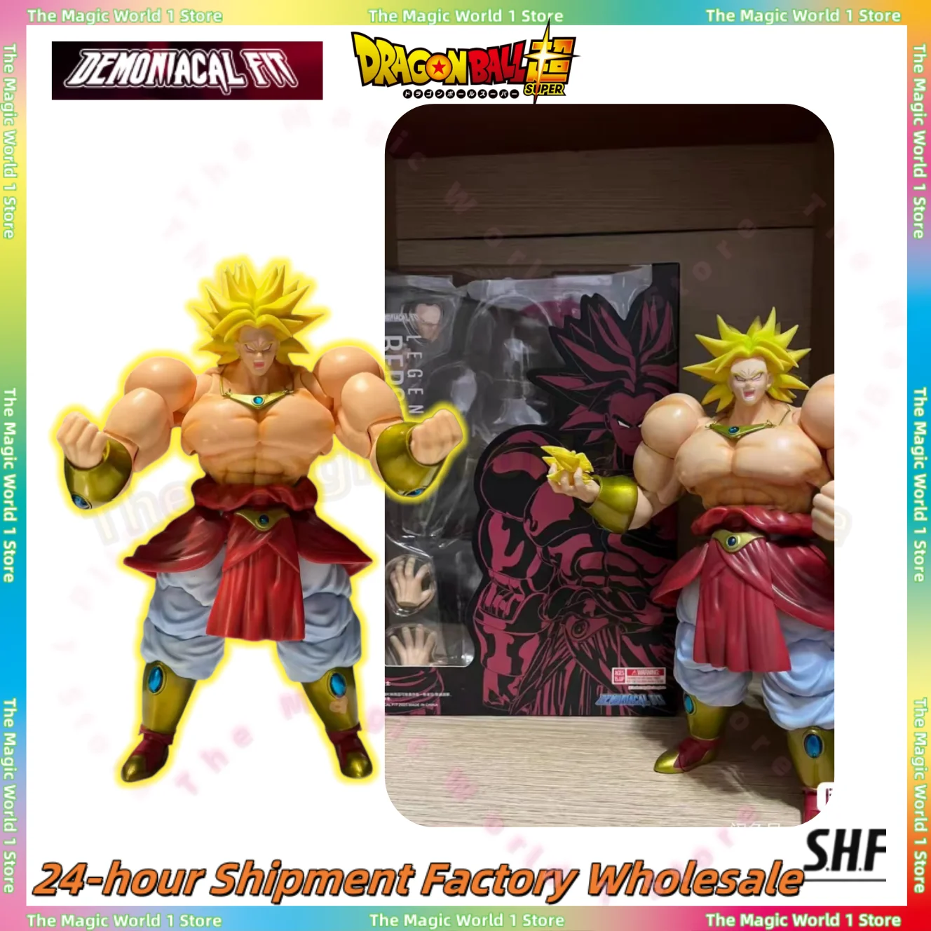 

В наличии Demoniacal Fit Dragon Ball Legendary Berserker Фигурки Broly Фигурка Gk Статуя Коллекционная модель Пользовательская игрушка в подарок