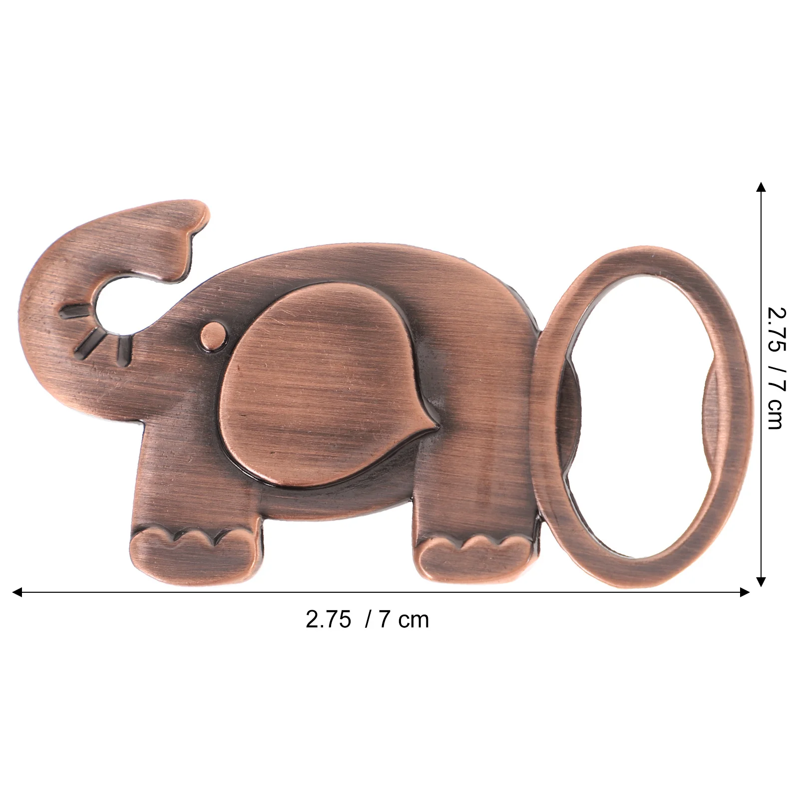 

Elephant Shaped Beer Bottle Opener Creative Portable Manual Opener For Travel Picnic Outdoor Party Kitchen Bar Use