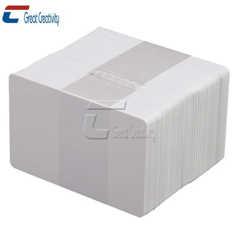 

100pcs thermal printing printable blank sublimation business pvc card with double sides film