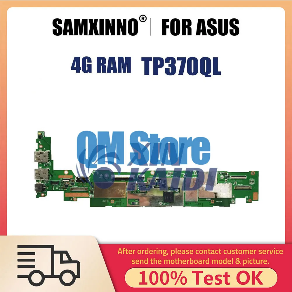 

Notebook MainBoard For ASUS TP370 TP370QL TP370QL TP370Q 90NR0060 R00040 Laptop Motherboard MSM8998 4G-RAM 64G 128G SSD