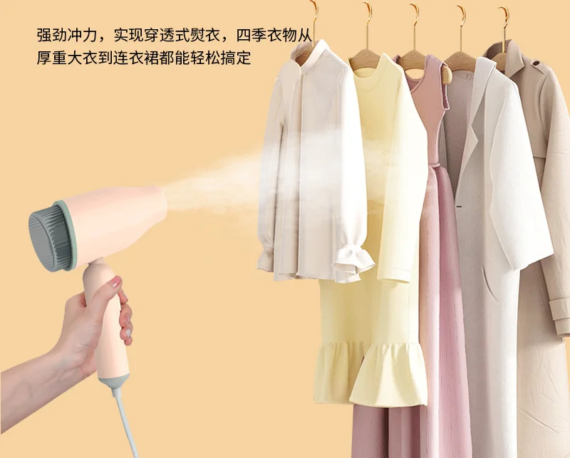 Handheld hanging iron household portable folding small mini steam electric iron ironing clothes ironing machine