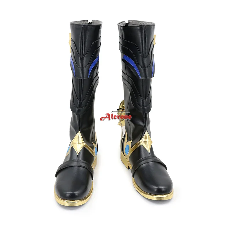 

Genshin Impact Snezhnaya Fatui Dottore мужские ботинки Dottore на Хэллоуин и карнавал на заказ