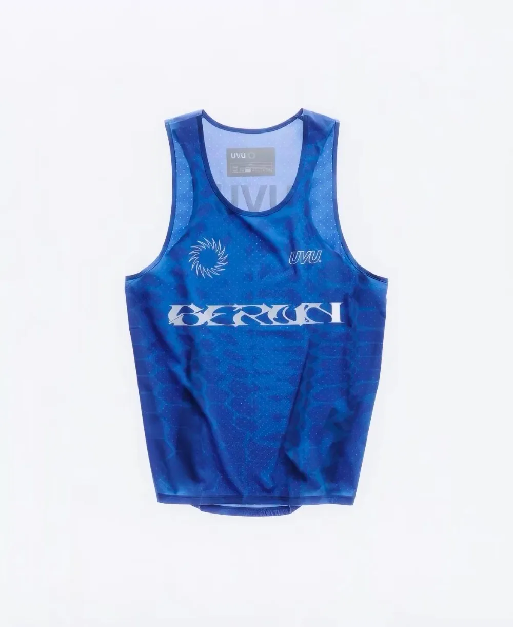 UVU BERLIN Berlin Limited 25SS Racing Marathon Running Sports Quick-Drying Crew Neck Vest