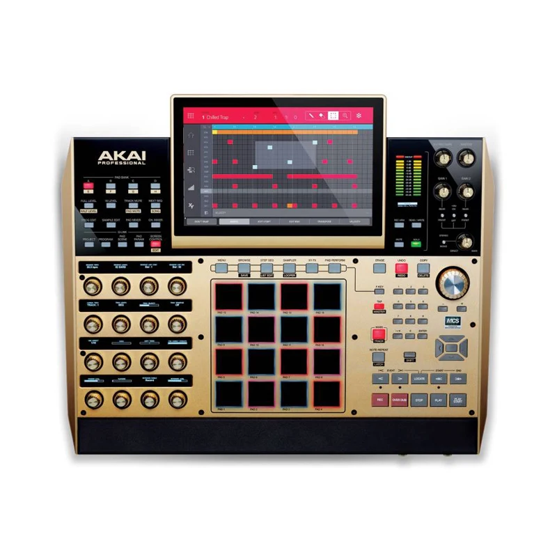 Akai yajia mpc x se percussão pad tambor máquina hiphop hip hop trope sintetizador independente áudio eletrônico ao vivo