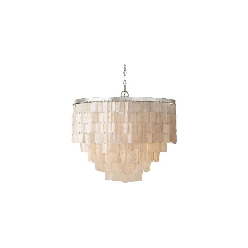

Nordic light luxury stairs modern minimalist lamp dining room French style