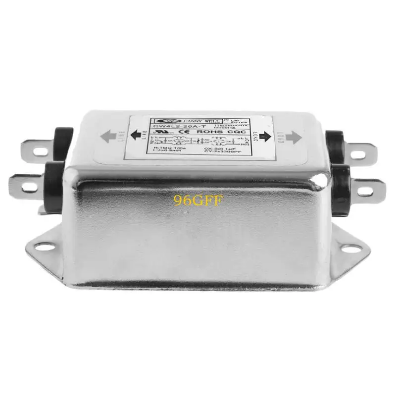 

96GF Power Filter CW4L2-20A-T Monophasic Enhanced AC 220V 50/60 HZ