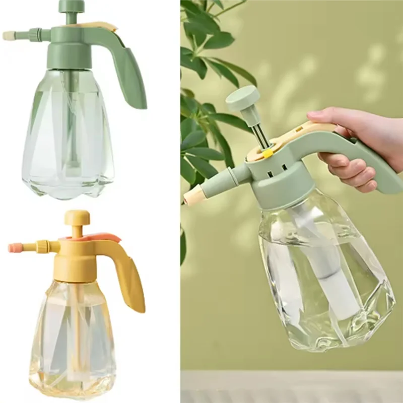 

【Price-Drop!】Indoor Large Pressure Watering Can 1.5L Large Capacity Clear Water Bottle For Garden Outdoor Plant House Flower