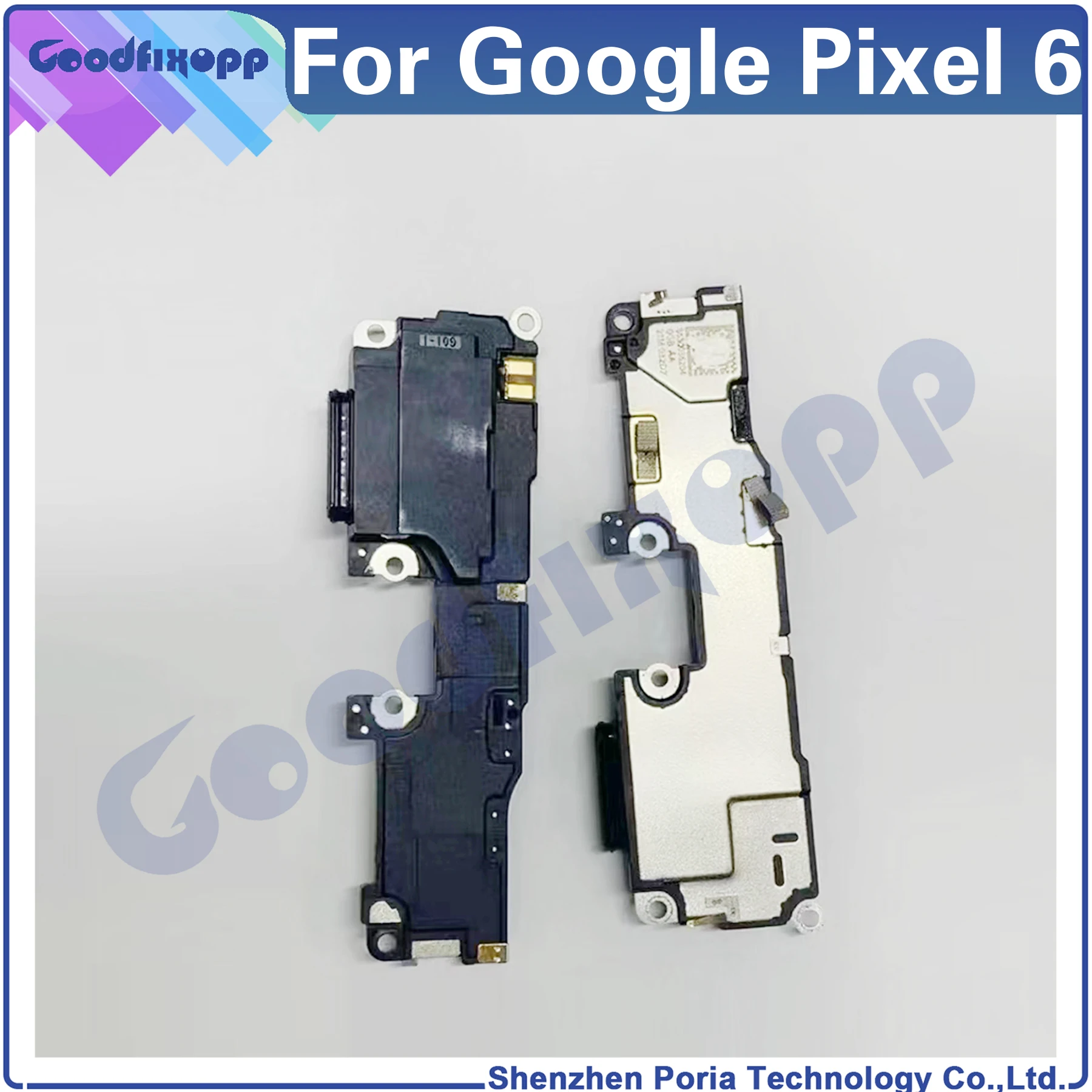 For Google Pixel 6 Loud Speaker Buzzer Ringer For Pixel6 GB7N6 G9S9B16 Loudspeaker Replacement