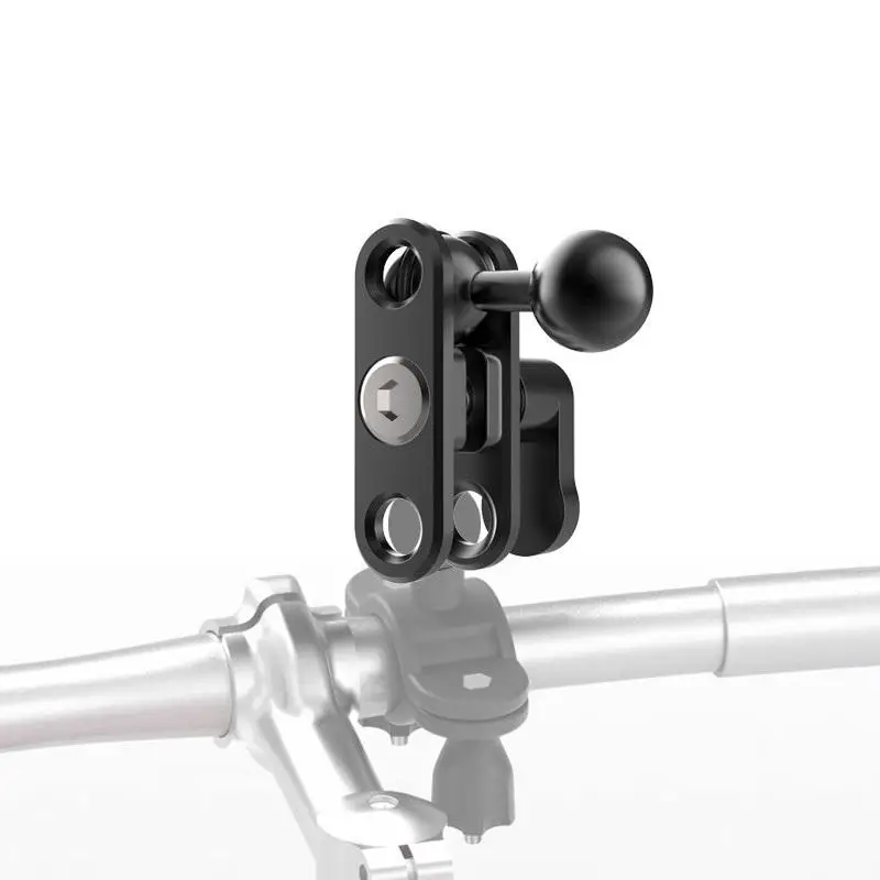 Mount 360 °   Suporte de Telefone Universal Articulado em Liga de Alumínio com Haste Extensora de Cabeça Esférica Rotativa de 17mm para Acessório Inte