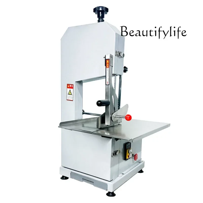 

Bone sawing machine Commercial 1500w automatic chopping bone cutting machine Beef ribs frozen product cutting machine