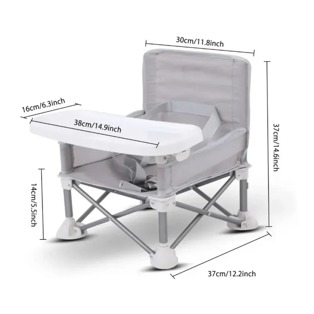 Children Dining Chair Portable Foldable Multifunctional Baby Outdoor Eating Seat Kids Chair  Baby Chair Baby Seat